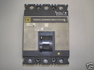 SQUARE D  FAL 36070, 600VAC, 250VDC, 3 POLE 70 AMP