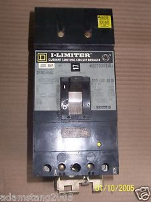 Square D IF26100AC IF 2 pole 100 amp 600v Circuit Breaker Grey Style