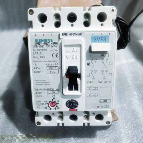 One 3Vf3311-6Du71-0Ab1 3Vf3311-6Du71-0Aa0 3P 200A Ship
