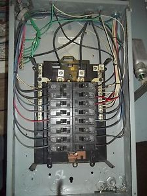 Siemens Circuit Breaker Main Box w/ 15 Circuit Breakers13-20Amp, 1-15Amp, 1-50A
