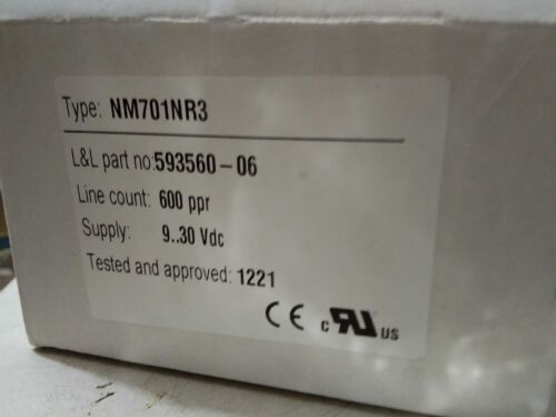 One New Nm701Nr3 519628-06 600Ppr