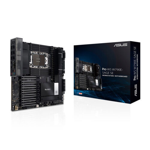 Asus Pro Ws W790E-Sage Se Desktop Motherboard Intel W790 Chipset Socket Lga-4677