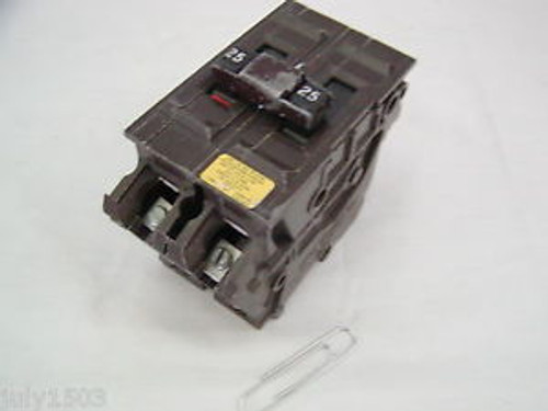 Wadsworth rare 25 Amp 2 Pole HACR Circuit Breaker 25A