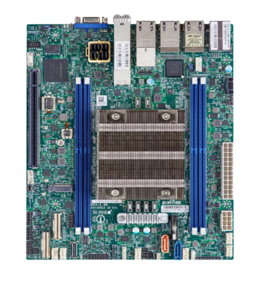Supermicro X12Sdv-4C-Spt8F Micro-Atx Xeon D-2712T Motherboard