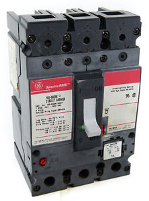 General Electric SELA36AI0007 7A 3-Pole 600V Circuit Breaker 1 YEAR WARRANTY