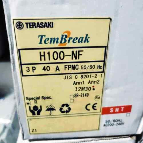 1Pc New  H100-Nf 3P 40A Circuit Breaker