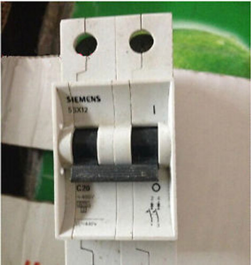 Used SIEMENS 5SX12 C2 Miniature circuit breaker tested