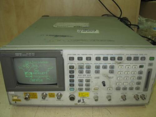 Hp / Agilent 8924E Cdma Mobile Test Station Test Set - Working