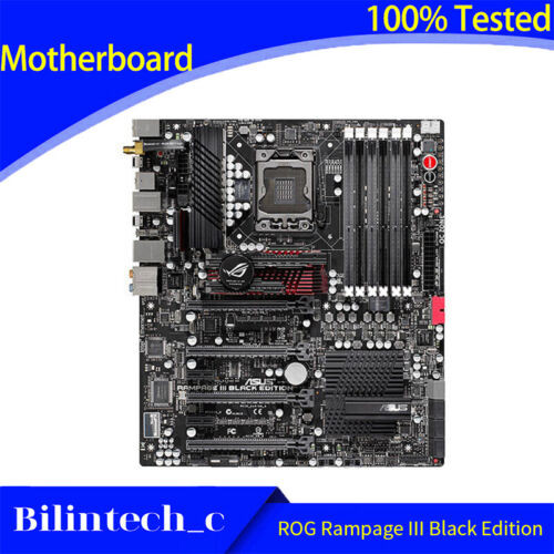 For Asus Rog Rampage Iii Black Edition X58 Motherboard Support Lga1366 24G Ddr3