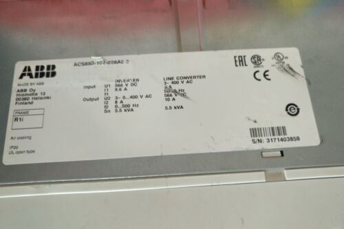 1Pc 100% Tested   Acs880-104-008A0-3   #Qq002