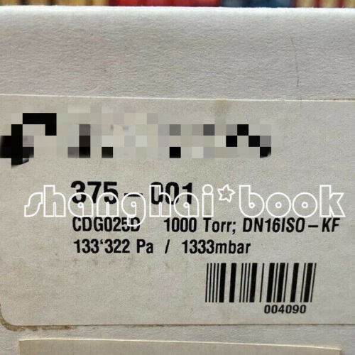 1Pcs New Cdg025D 1000Torr 375-001