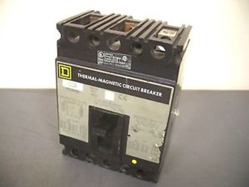 SQUARE D CIRCUIT BREAKER CATFAL36080 80A/600V/3POLE