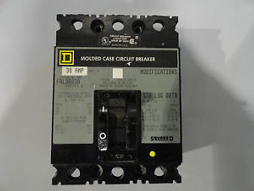 Square D FAL36030 30 Amp Molded Case Circuit Breaker