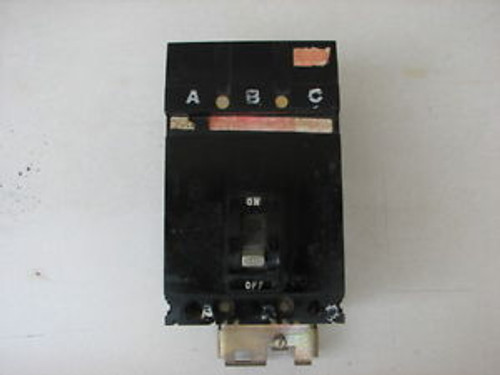 Square D FH36020 Circuit Breaker, 600V 3P 20AMP (USED)