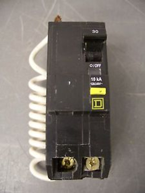 SQUARE D GFCI CIRCUIT BREAKER CAT QOB230GFI 30A/240V/2POLE 10kA SQUARE D GFCI CIRCUIT BREAKER CAT QOB230GFI 30A/240V/2POLE 10kA