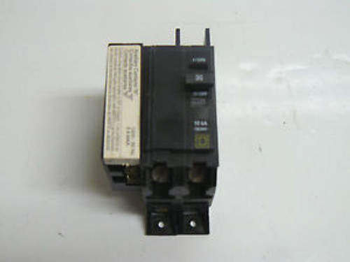 SQUARE D QO2301201 MINIATURE CIRCUIT BREAKER 2POLE 30A 120/240V