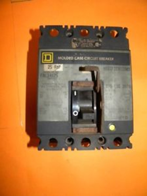 Square D SQ D FAL34025 Circuit Breaker 25 Amp