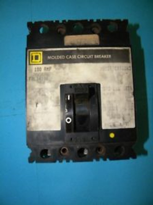 Square D SQ D FAL34100 Circuit Breaker 100 Amp