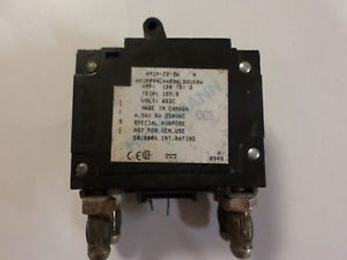 (1) HEINEMANN AM1P Z2 3W CIRCUIT BREAKER  150 AMP  2 POLE