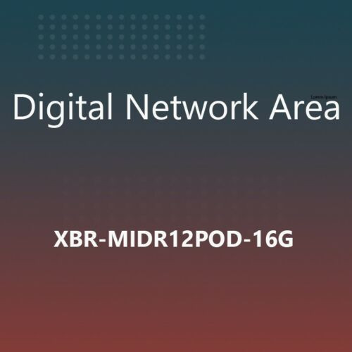 Xbr-Midr12Pod-16G S/W. 12 Port-On-Demand License, Permanent/Unlimited/Full