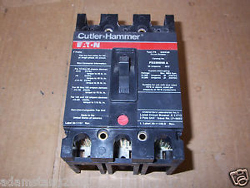 CUTLER HAMMER FS FS360050A 3 POLE 50 AMP CIRCUIT BREAKER