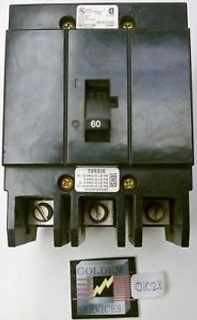 Cutler Hammer GHB3060 Circuit Breaker 60 Amp 3 Pole