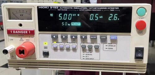 1Pc  Used Good Hioki 3153 Automatic Insulatio  With 60 Warranty #Fg