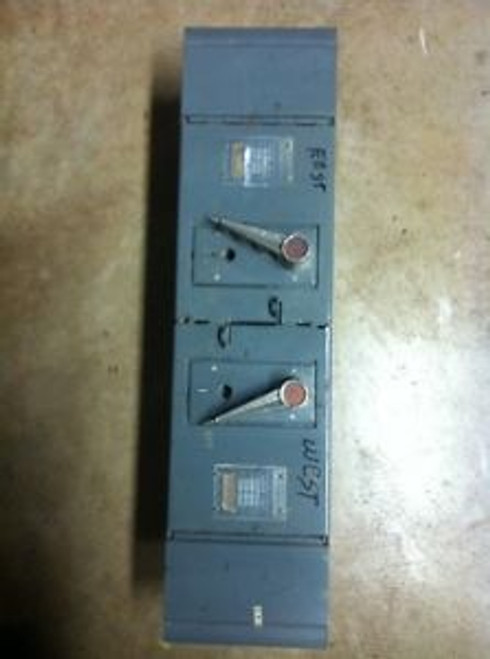 federal pacific Twin 30amp Fused Switch QMQB-3332 3 Pole 240 Volt Ac 3 Hp Gear