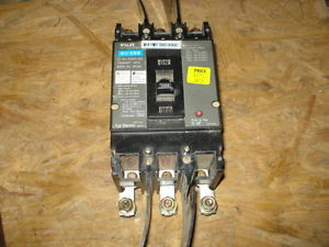 FUJI ELECTRIC 100 AMP BREAKER, 3 POLE  BU-ESB3100