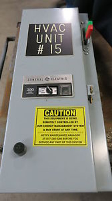 GE 300 Size 0,  Non Fused Combo Mag Starter- USED