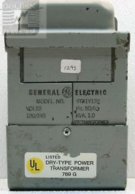GE 9T51Y138 Transformer 1 kVA 120/240 V AutoTransformer