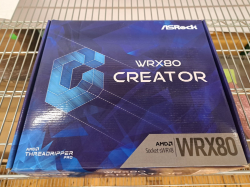 Used, Asrock, Wrx80 Creator, Atx Amd Motherboard