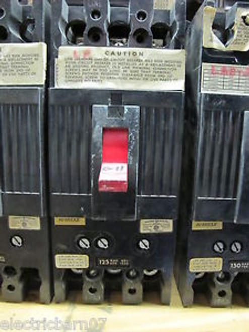 GE THFK236125 125 Amp Circuit Breaker, Old Style