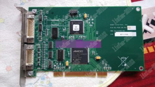 1 Pc  Used  Asset Intertech Inc Pci-Pcb-100 Acquisition Card