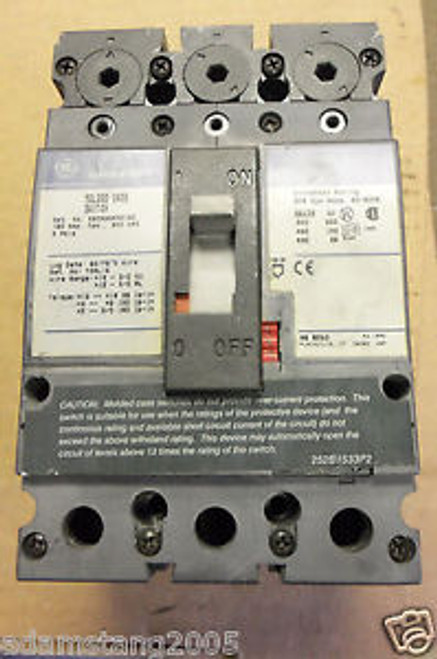 GENERAL ELECTRIC SEDA SEDA36AN0150 Molded Case Switch