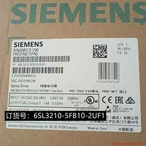 New V90 200W 6Sl3210-5Fb10-2Uf2