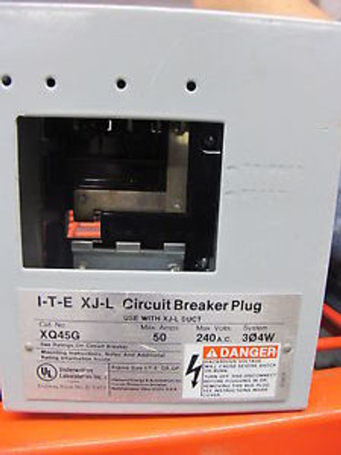 ITE XQ45G Circuit Breaker Bus Plug