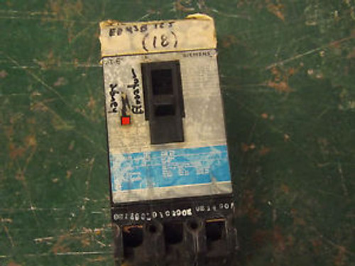 ITE/Siemens Circuit Breaker ED43-B125  125 Amp 480 Volt 3 Pole