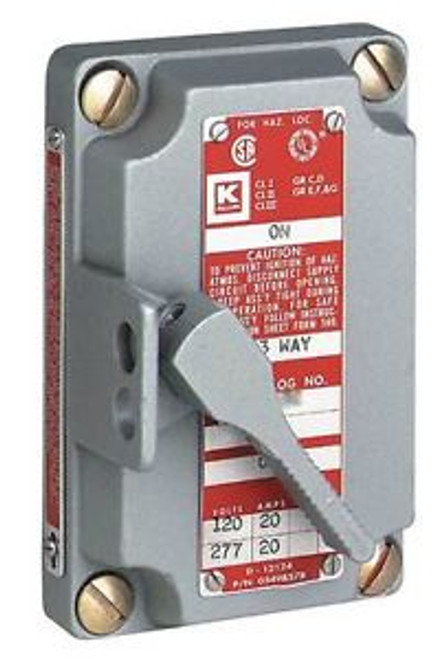 Acme Electric Xs-8C Tumbler Switch,Xs Series,1 Gang,3-Pole