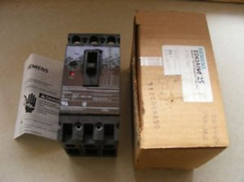 Siemens ED63A025  25 AMP 600 VAC  Breaker