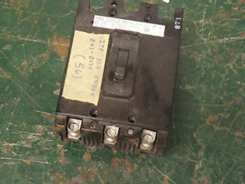 Siemens/ITE Circuit Breaker EH3B015 15 Amp 480 Volt 3 Pole