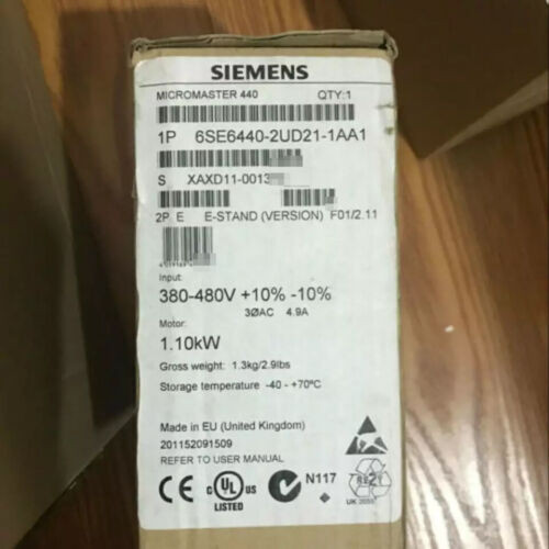 1Pc Nib Siemens Plc 6Se6440-2Ud21-1Aa1 One Year Warranty Fast Shipping