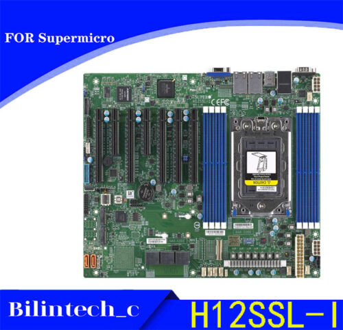 For Supermicro H12Ssl-I Industrial Package Motherboard Amd Epyc 7003/7002