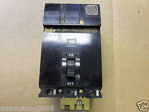 SQUARE D FA FA36080  3 POLE 80 AMP 600v CIRCUIT BREAKER BLACK FACE