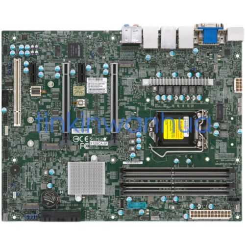 For Supermicro X12Sca-5F Intel W580 Lga1200 Atx Workstation Motherboard