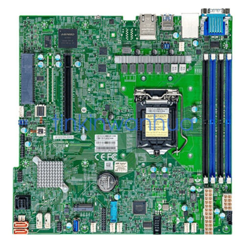 For Supermicro X12Sth-Sys Intel C256 Single Socket Lga-1200 Server Motherboard