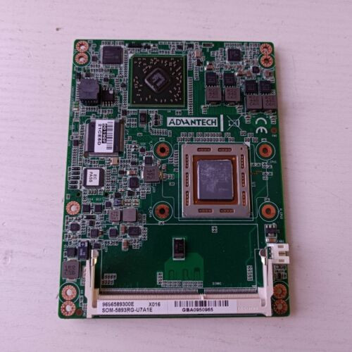 Advantech Som-5893Rg-U7A1E Industrial Motherboard Som-5893 A101-2