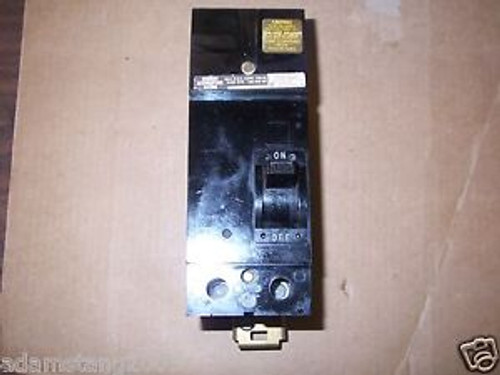 Square D q221125ab q2 2 pole 125 amp circuit  breaker black