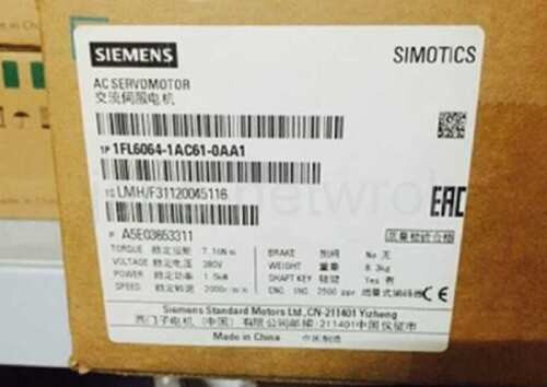 1Pc New Motors 1Fl6064-1Ac61-0Aa1 V90 1.5Kw
