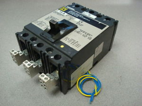 USED Square D FAL360151212J 15 Amp Industrial Circuit Breaker 600VAC